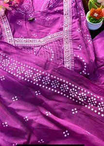 pure cotton Anarkali Kurta Set