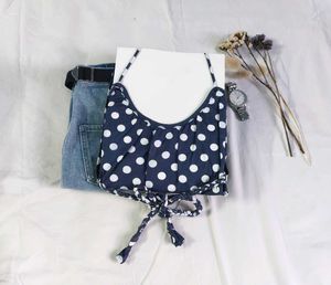 Thrifted Polka Dot Sundress with Tie Belt
