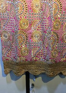 Embroidered Indian Rani Suit