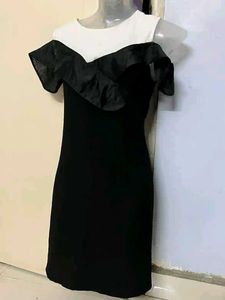 Pinterest Chic Black &amp; White Dress