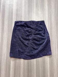 Zara Ruched Mini Skirt