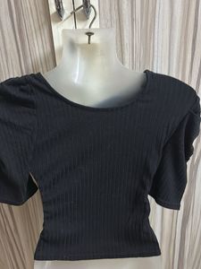 ⭕️B3G1⭕️ + 30 % Off On Combo❗️ Ribbed Buckle Top