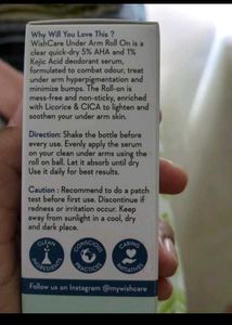 Wishcare Sunscreen And Underarm Roll on