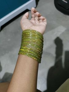 Green Bangle Set