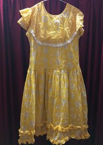 Yellow Floral Dress