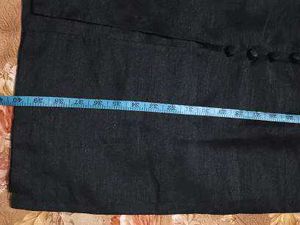 Plain Long Black Kurta for Women