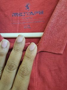 Donating Red Tape Polo Shirt