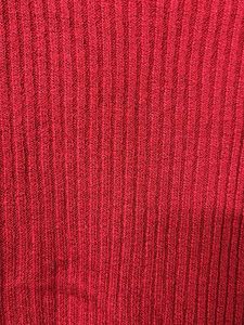 comfy warm woollen Red Knit Top for M &amp;L