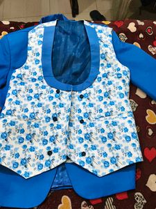 3 Pc Suit Formal Coat Pant And Jacket