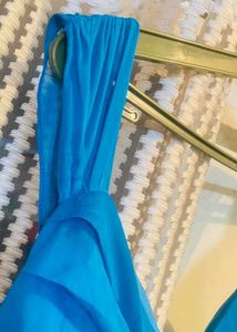 Blue Ruffle Dress