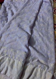 beautiful lavender saree