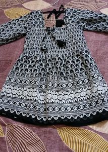 Embroidered Tunic Dress