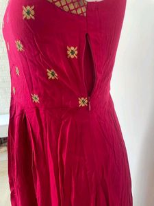 Hot Kurti Pink Dress