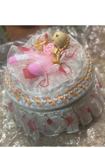 Doll Themed Porcelain Box