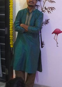 Manyavar Kurta Set (Unfiltered Pics) Five Days Old
