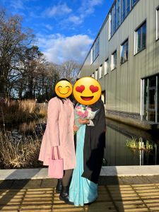 Lovely Rose Pink Wool Overcoat