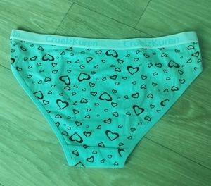 Cute Heart Print Briefs