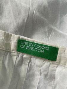 United Colors Of Benetton White Top