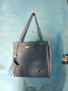 New Gray 👜 Handbag Combo With Earings