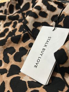 Stalk Buy Love Leopard Print Dress