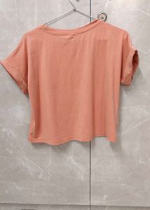 Peach Mickey Top