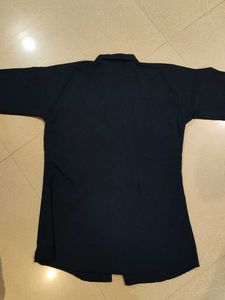 Elegant Navy Blur Shirt