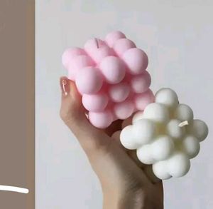Pack Of 2 Bubble Cube Candle