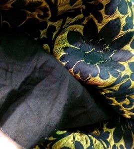 Beautifully Stitched Frock From Pattu Saree