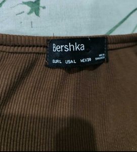 Brown Long Sleeve Top