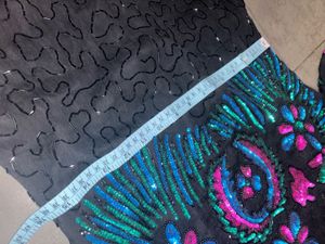 Black Sequence Party Dress