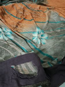 Daily Wear Saree Used Flaw