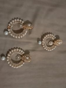 Locket N Earrings Set With Chain