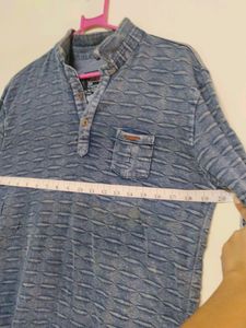 Mens Full Sleeve Collar Tshirt