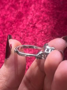 925 Silver Ring Forest Themed (adjustable)