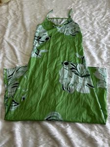 Green  Long Maxi Brand New Not Even Used Once