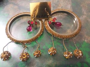 Bangles With Earrings