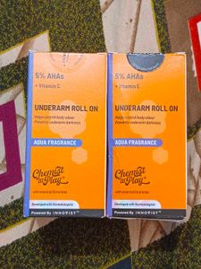 (Pack of 2 ) Chemist at Play Roll On