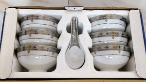 12 Pieces Bowl With Spoon Set