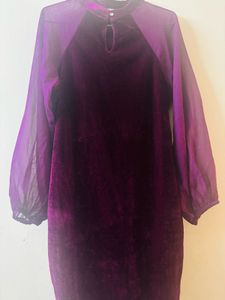Velvet Bodycon Dress