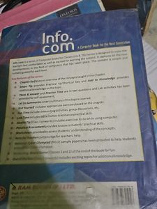 Info.com computer Book Class 8