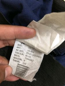Amisu Blue Leggings