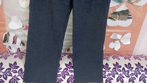 H&amp;M Grey Blue Sed Pants