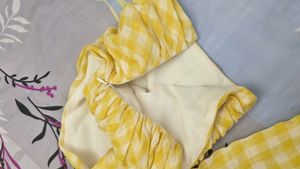 Zara One Shoulder crop Top