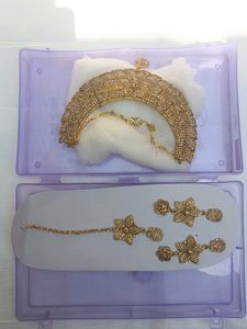 Party Wear Golden Set For Girls Or Women
