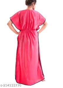 Women Kaftan Nighty With Robe