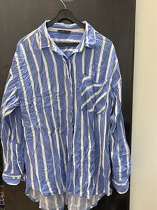 Striped Blue & White Shirt