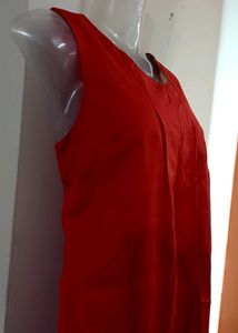 Vtg Coral Bodycon Dress