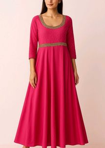 3xl georgette festival maxi dress
