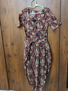 Women Dhoti Style Dress