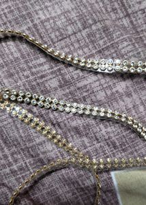 White Stone  Lace